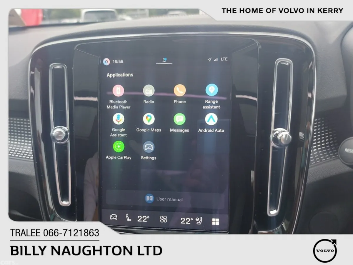 Volvo EX40 SUV, Electric, 2026, Grey