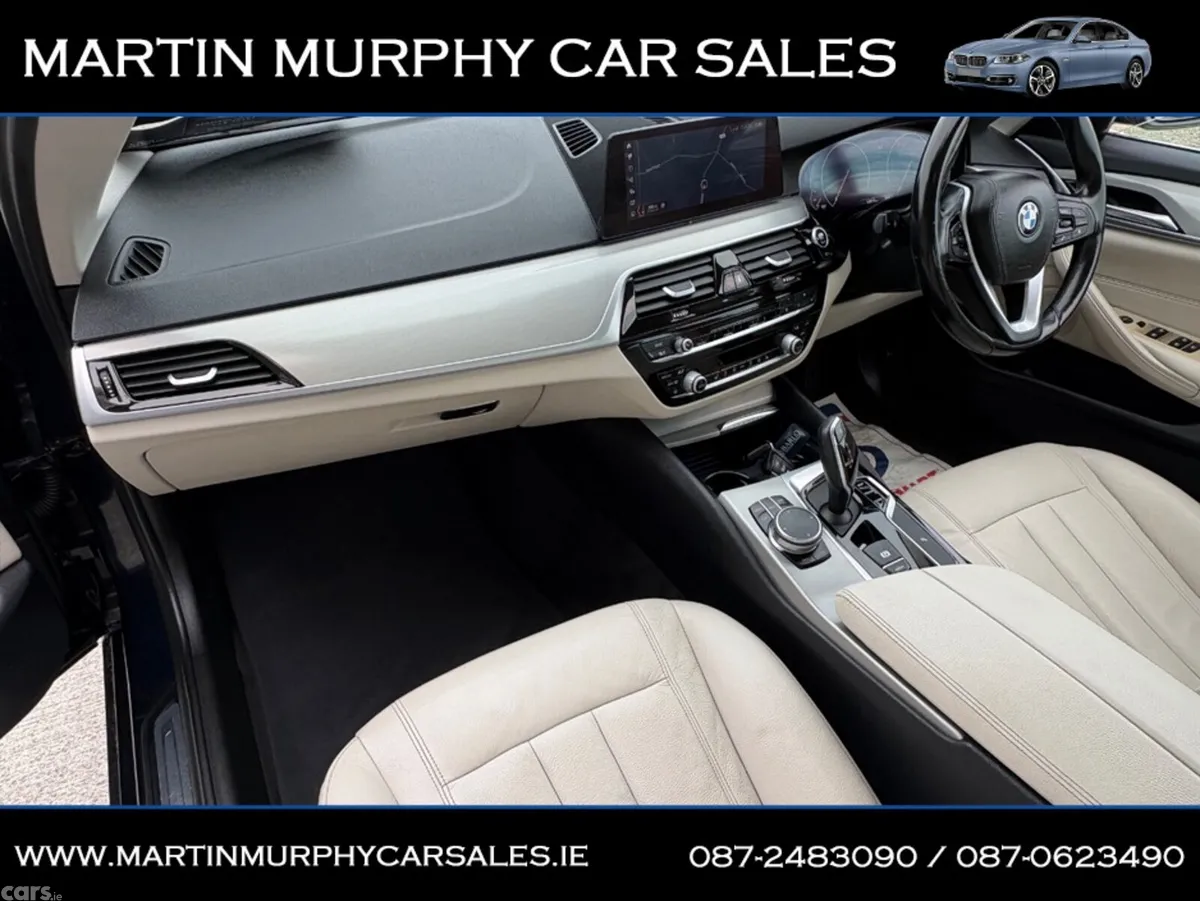 BMW 5-Series Saloon, Diesel, 2019, Blue