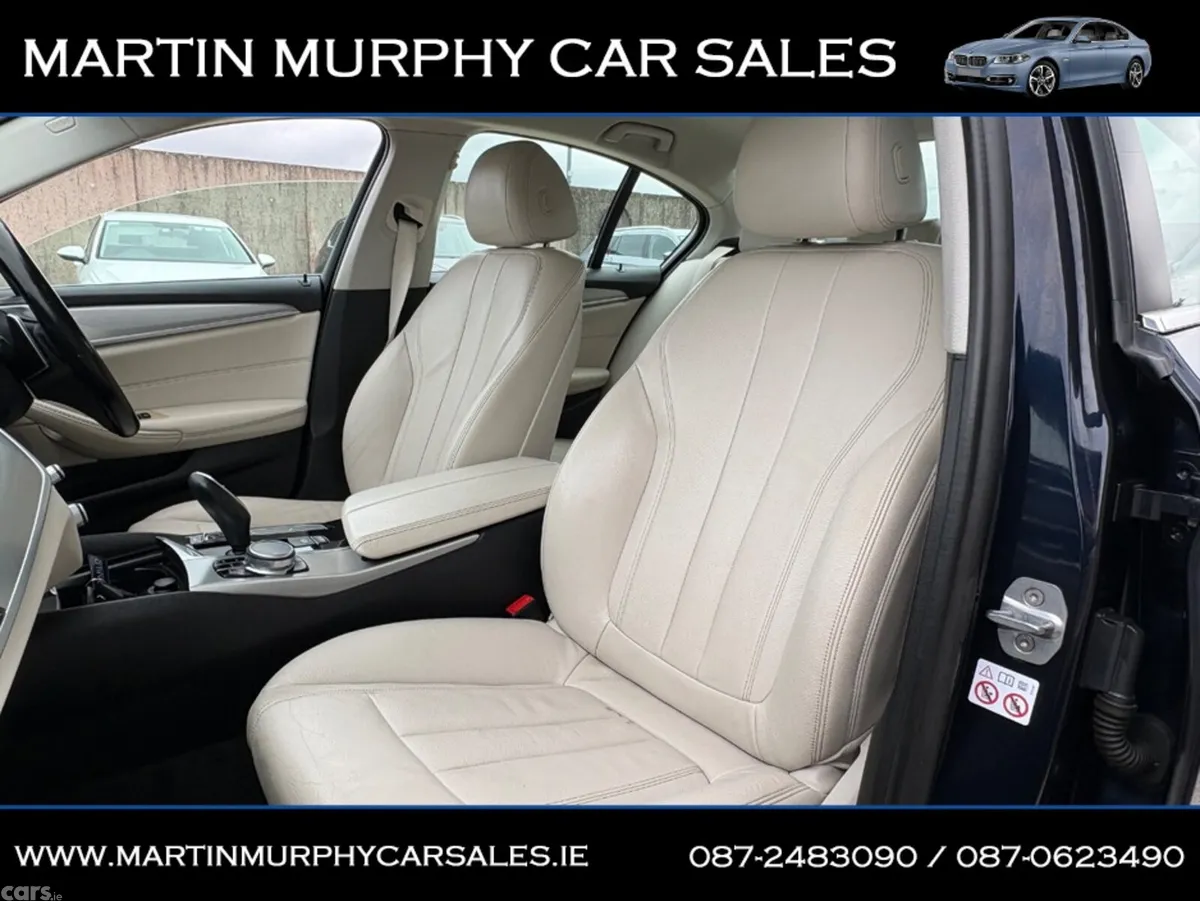 BMW 5-Series Saloon, Diesel, 2019, Blue