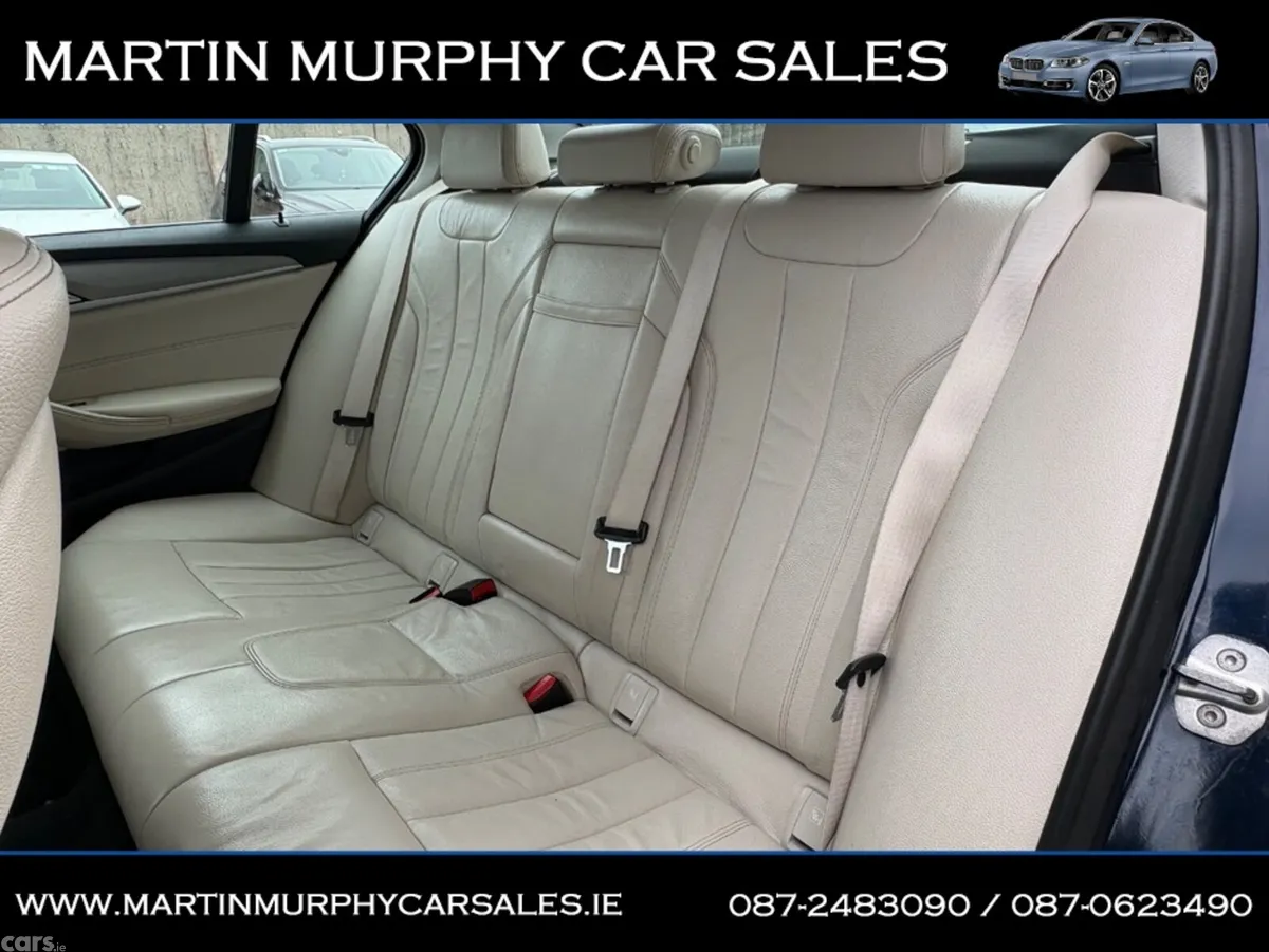 BMW 5-Series Saloon, Diesel, 2019, Blue