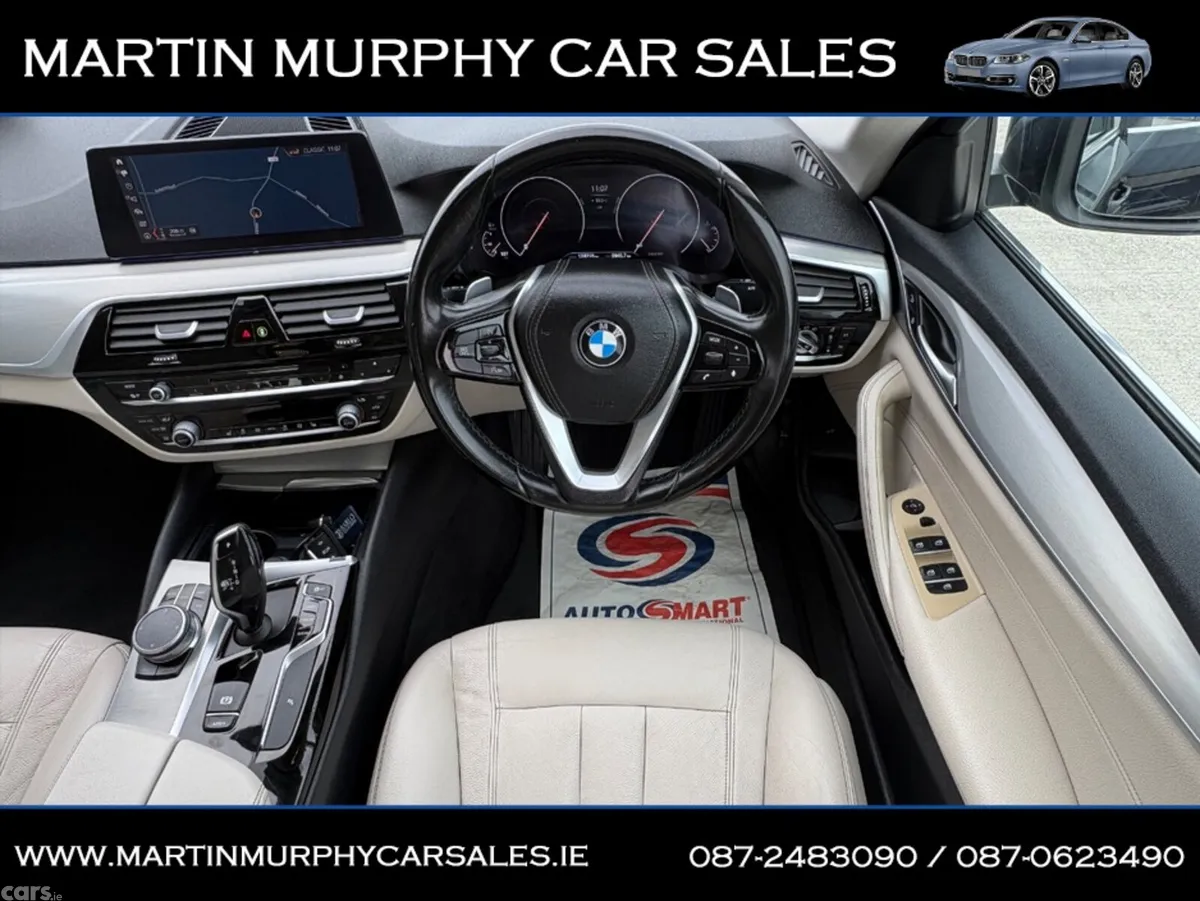 BMW 5-Series Saloon, Diesel, 2019, Blue