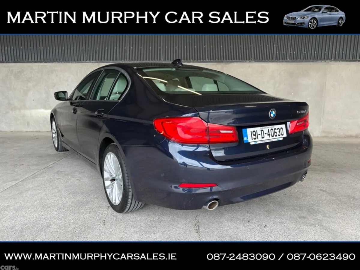 BMW 5-Series Saloon, Diesel, 2019, Blue