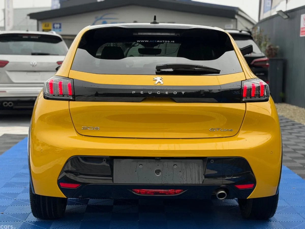 Peugeot 208 Hatchback, Petrol, 2020, Yellow
