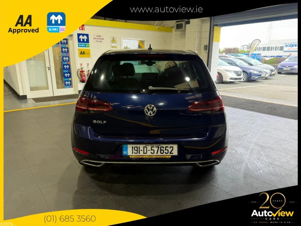 Volkswagen Golf Hatchback, Petrol, 2019, Blue