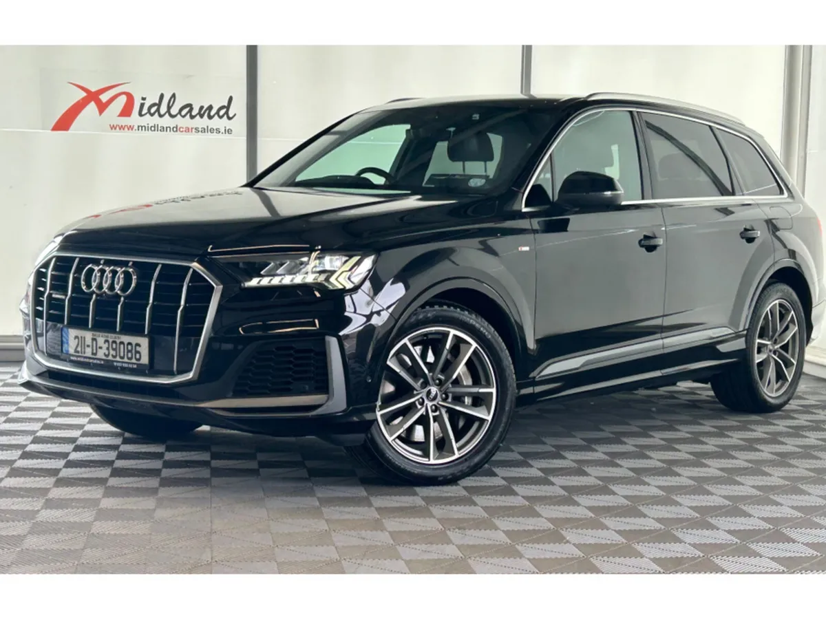 Audi Q7 Estate, Petrol Plug-in Hybrid, 2021, Black