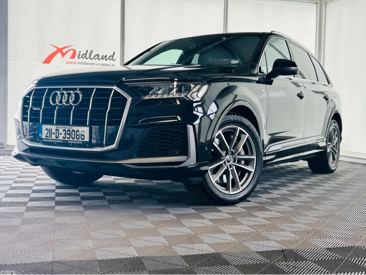 Audi Q7 Estate, Petrol Plug-in Hybrid, 2021, Black