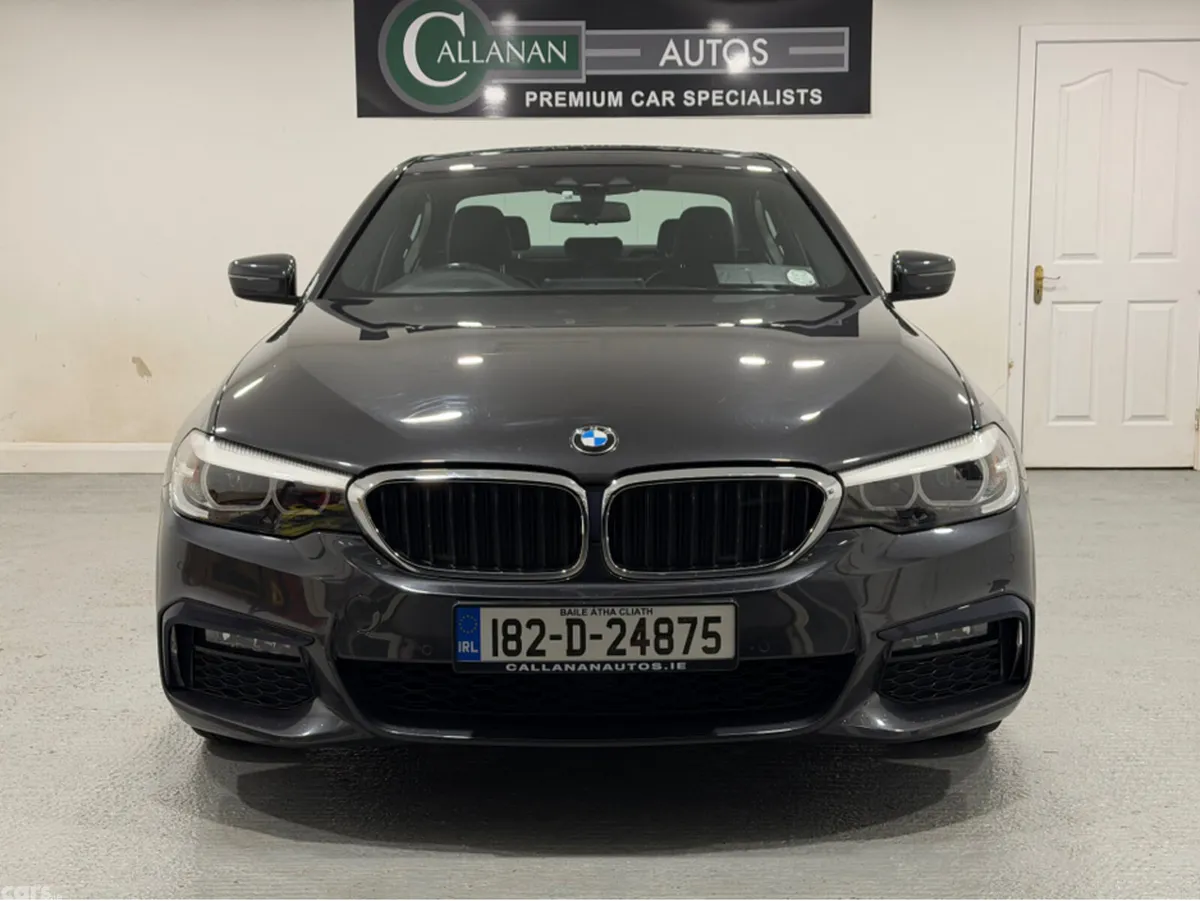 BMW 5-Series Saloon, Petrol Plug-in Hybrid, 2018, Grey