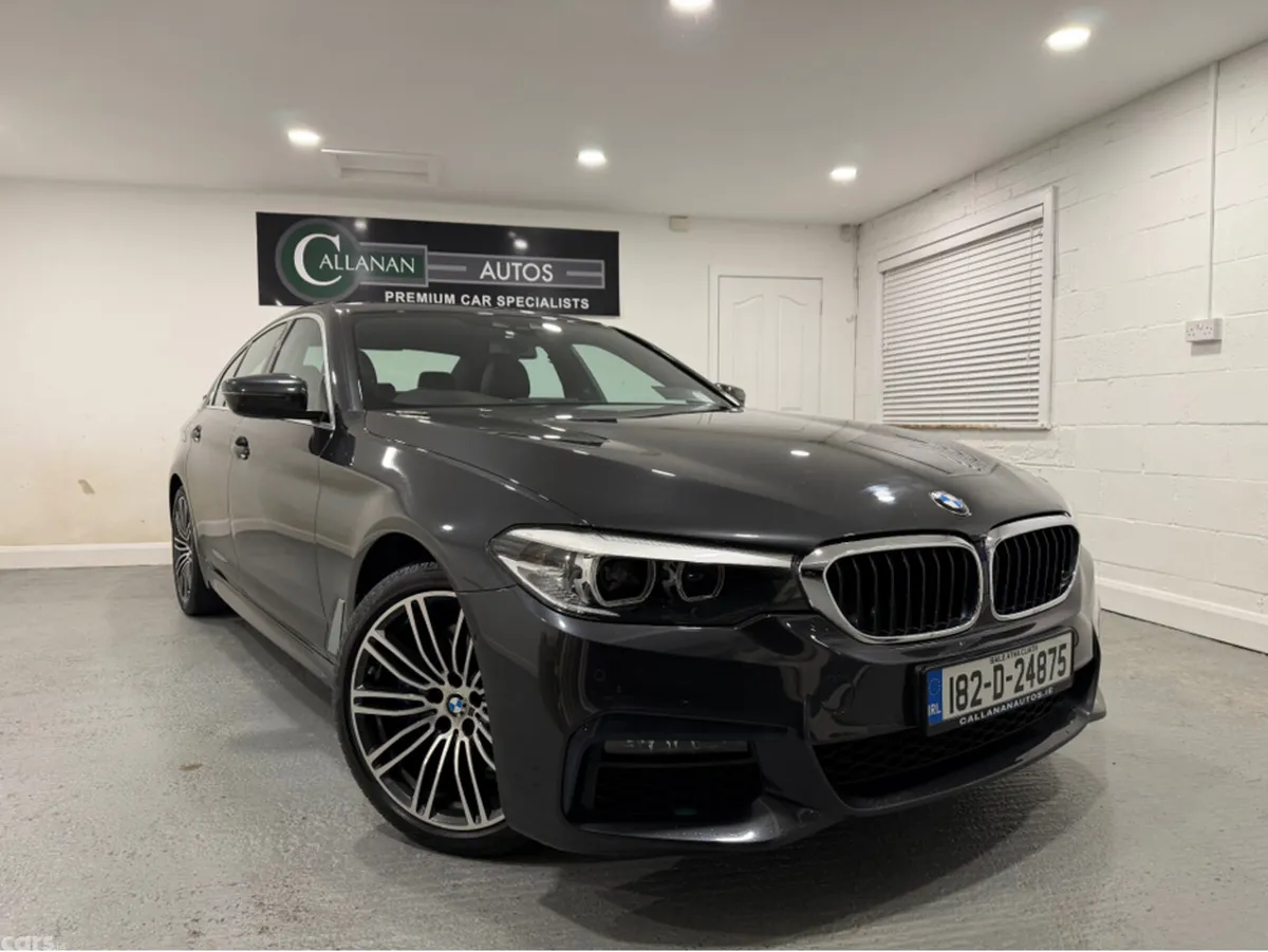 BMW 5-Series Saloon, Petrol Plug-in Hybrid, 2018, Grey