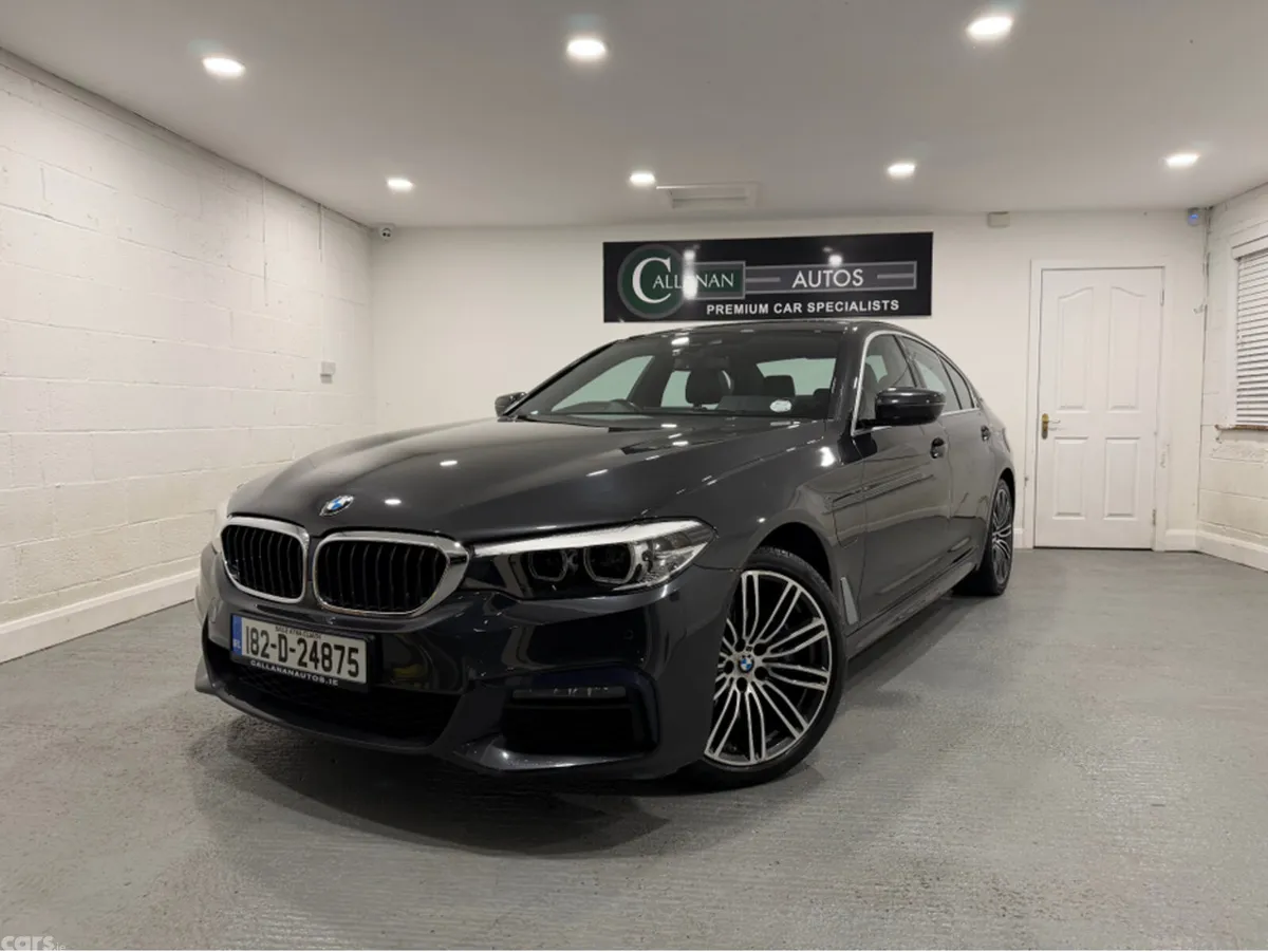 BMW 5-Series Saloon, Petrol Plug-in Hybrid, 2018, Grey