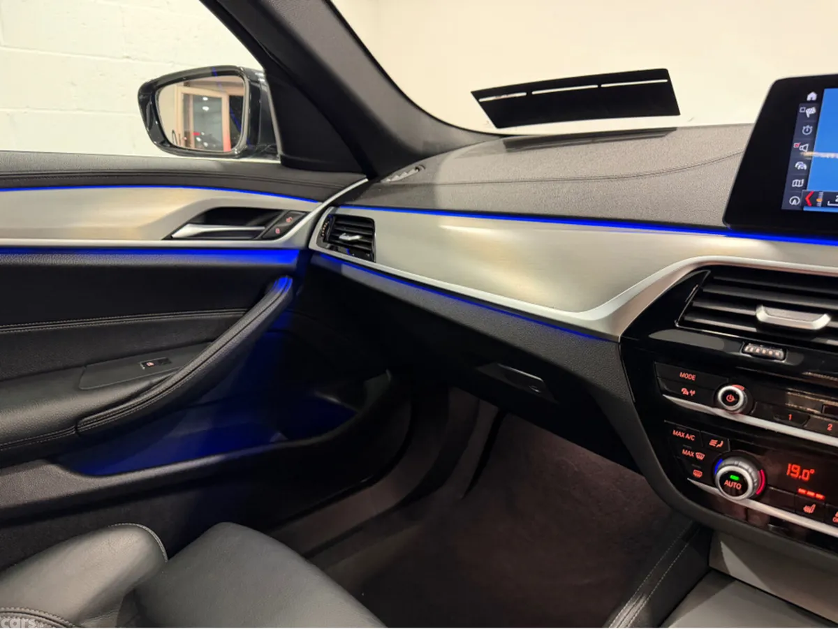 BMW 5-Series Saloon, Petrol Plug-in Hybrid, 2018, Grey