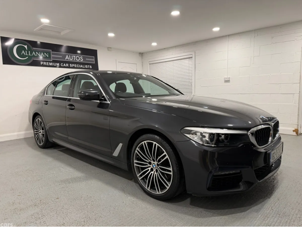BMW 5-Series Saloon, Petrol Plug-in Hybrid, 2018, Grey