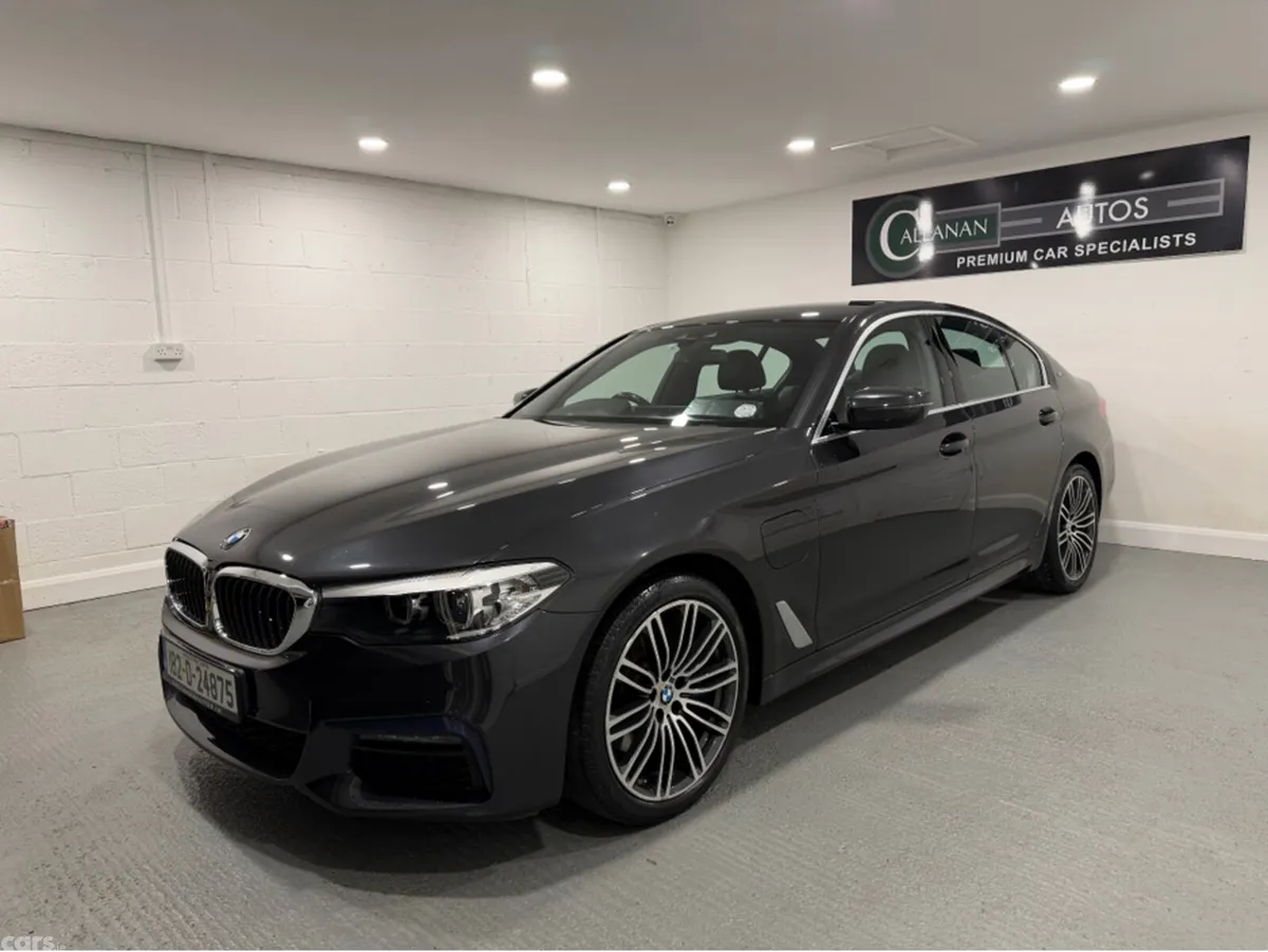 BMW 5-Series Saloon, Petrol Plug-in Hybrid, 2018, Grey
