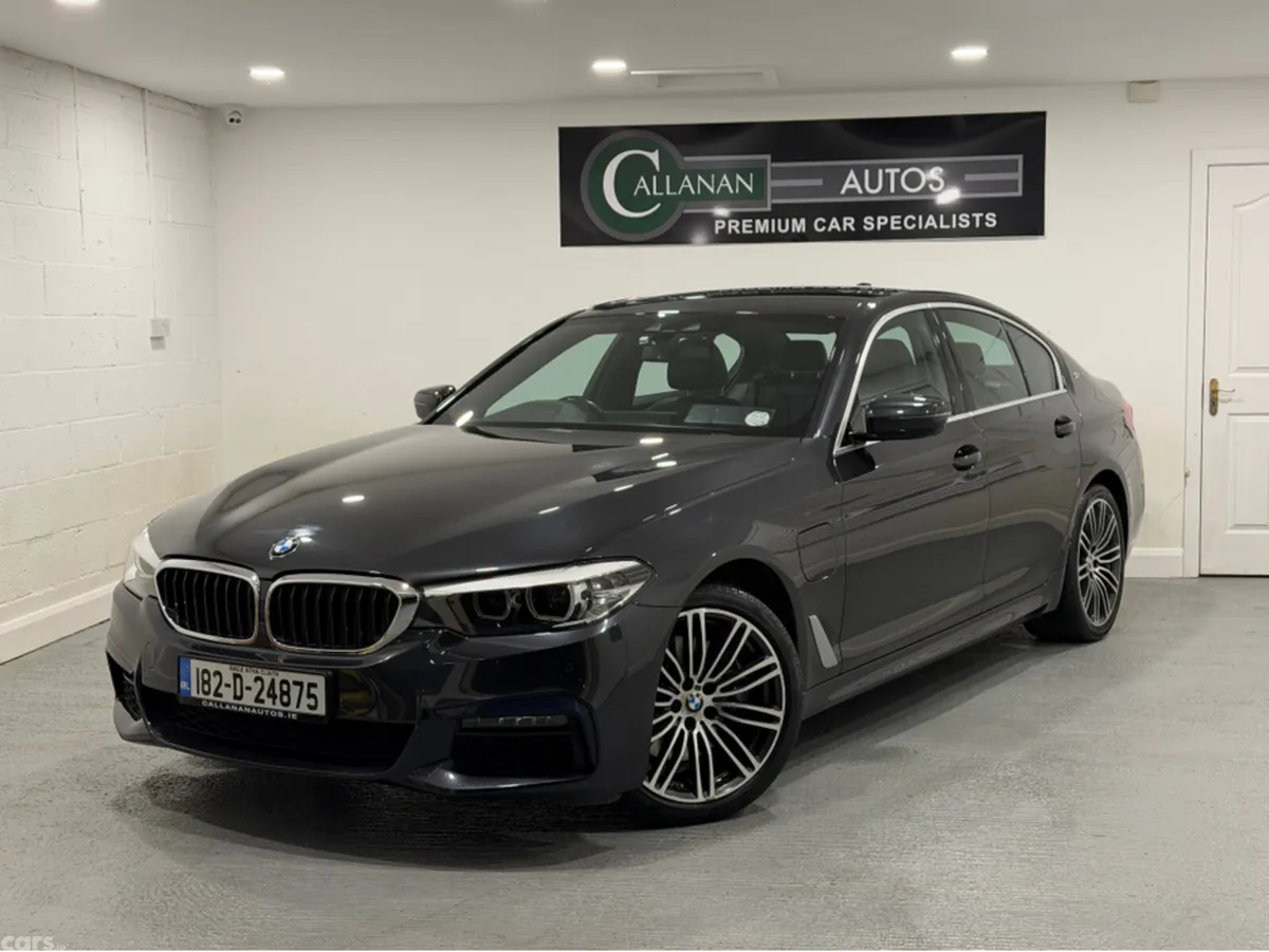 BMW 5-Series Saloon, Petrol Plug-in Hybrid, 2018, Grey