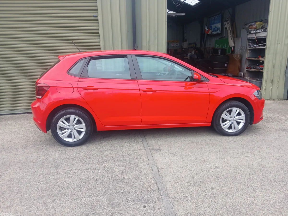 Volkswagen Polo Hatchback, Petrol, 2018, Red