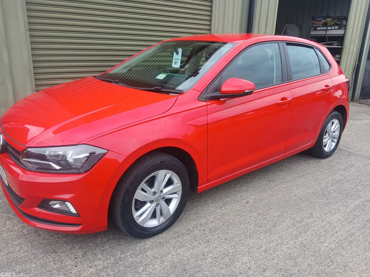 Volkswagen Polo Hatchback, Petrol, 2018, Red