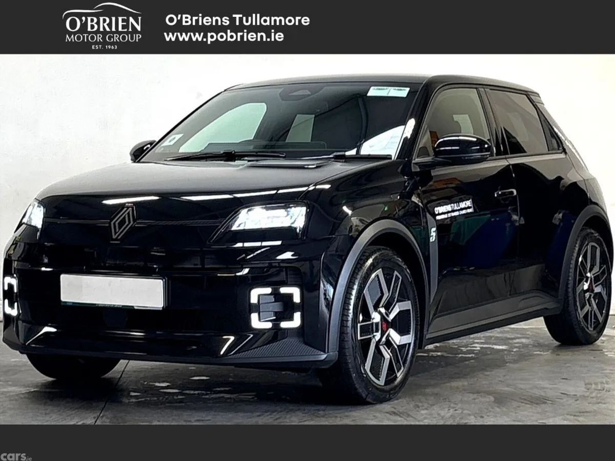 Renault 5 Hatchback, Electric, 2026, Black