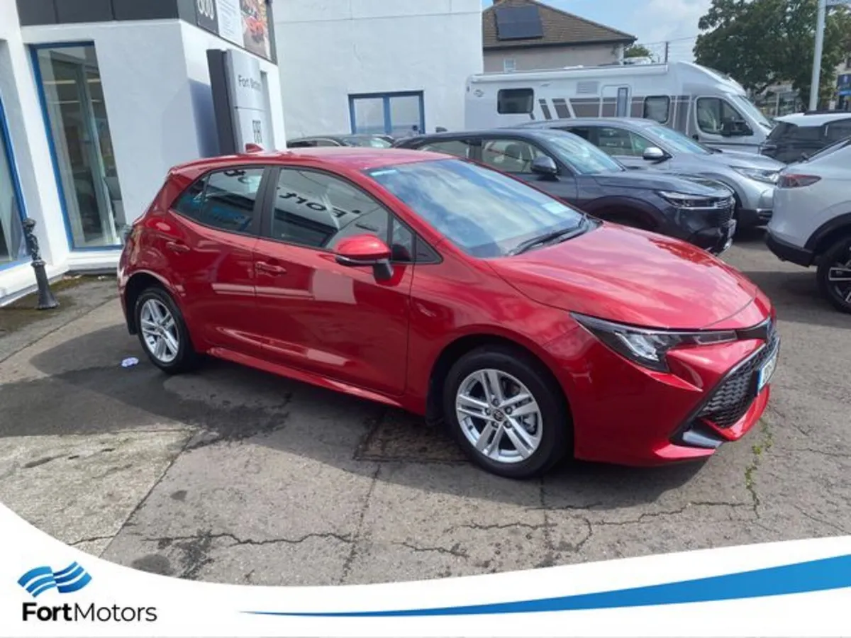 Toyota Corolla Hatchback, Petrol Hybrid, 2023, Red