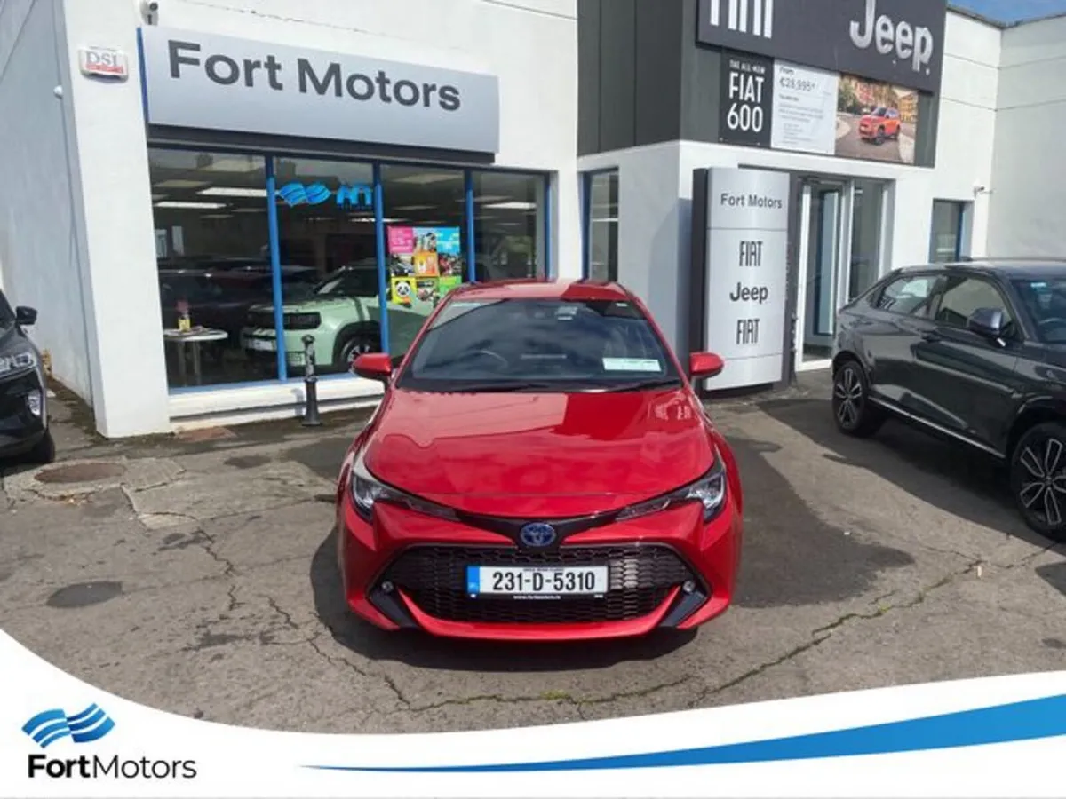 Toyota Corolla Hatchback, Petrol Hybrid, 2023, Red