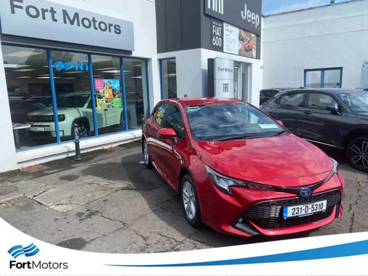 Toyota Corolla Hatchback, Petrol Hybrid, 2023, Red