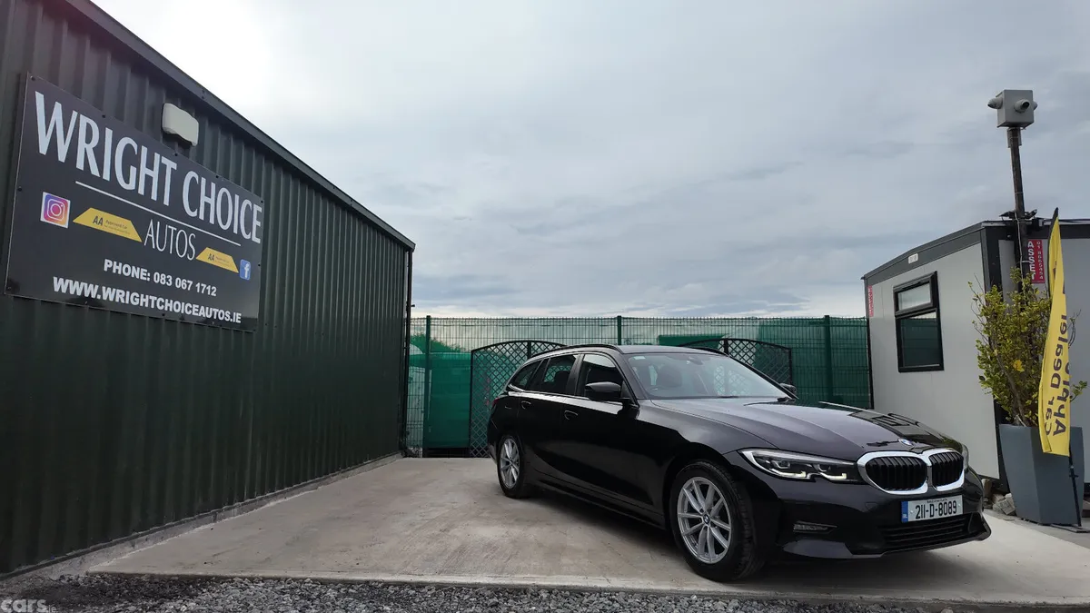 BMW 3-Series Estate, Diesel, 2021, Black