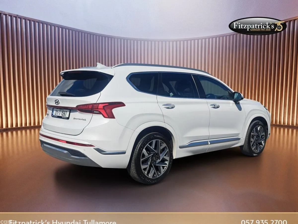 Hyundai Santa Fe SUV, Diesel, 2021, White