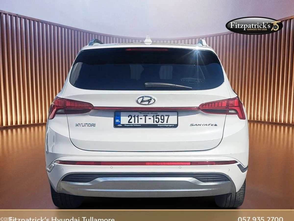 Hyundai Santa Fe SUV, Diesel, 2021, White
