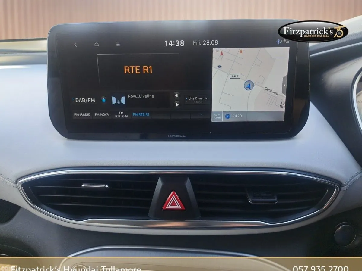 Hyundai Santa Fe SUV, Diesel, 2021, White