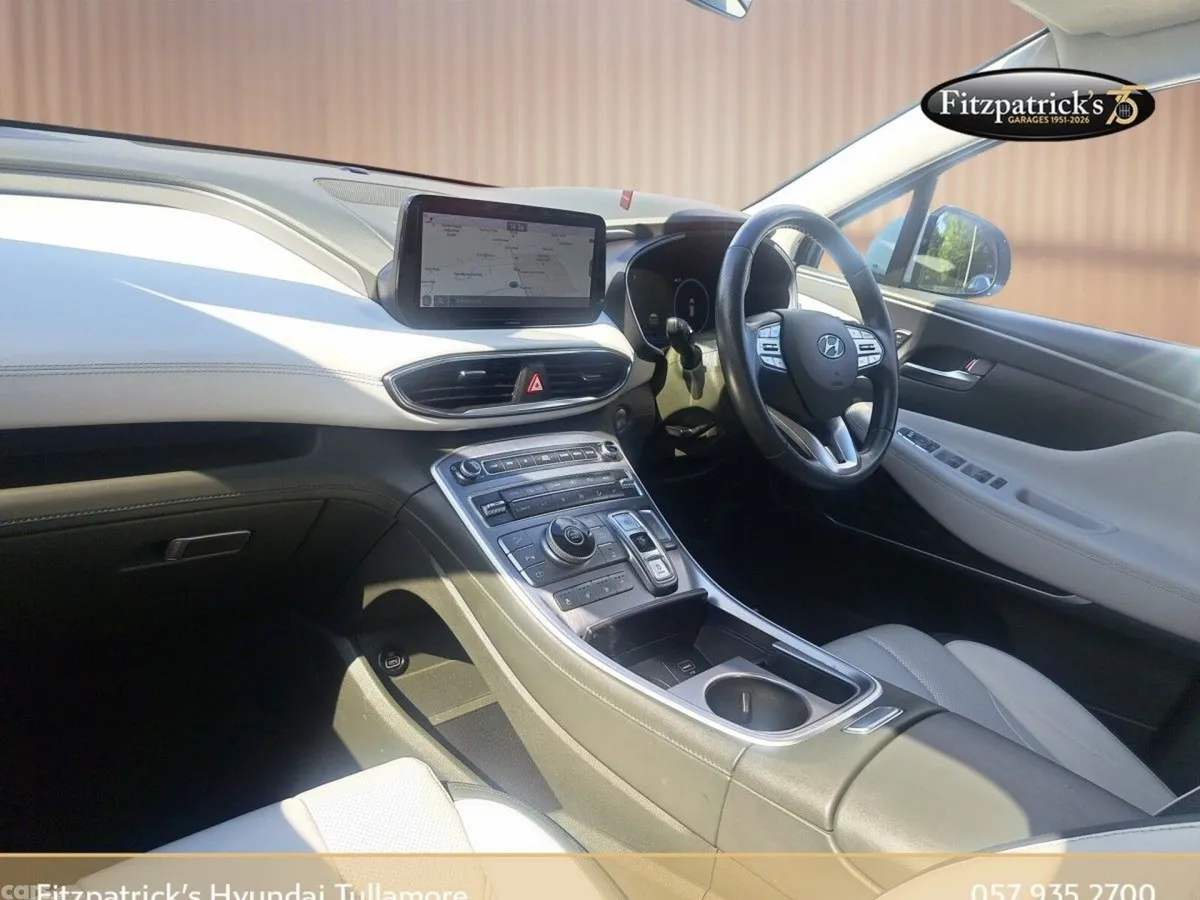 Hyundai Santa Fe SUV, Diesel, 2021, White