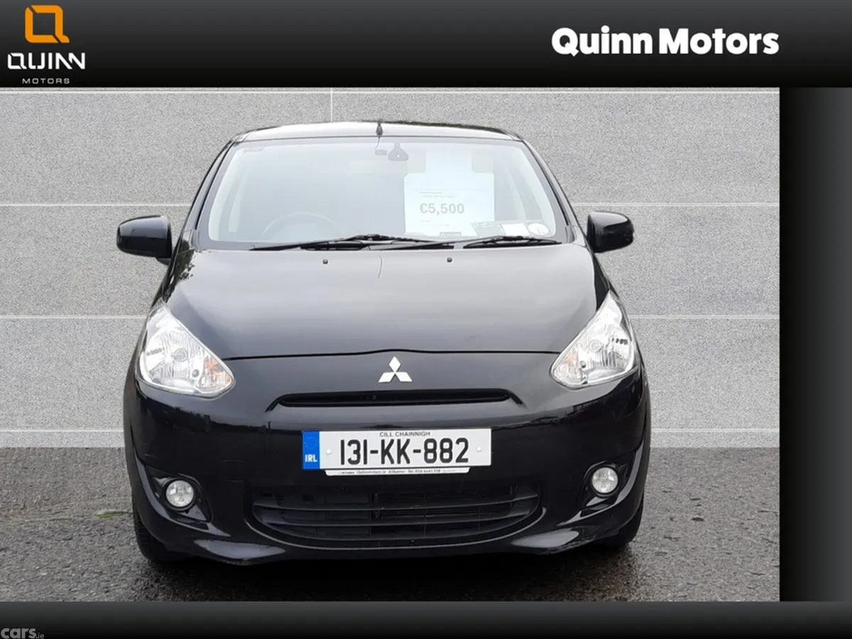 Mitsubishi Space Star Hatchback, Petrol, 2013, Black