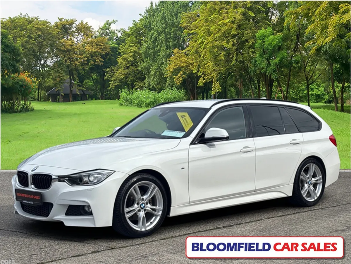 BMW 3-Series Estate, Diesel, 2014, White