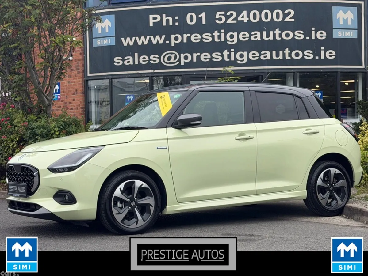 Suzuki Swift Hatchback, Petrol Hybrid, 2024, Green