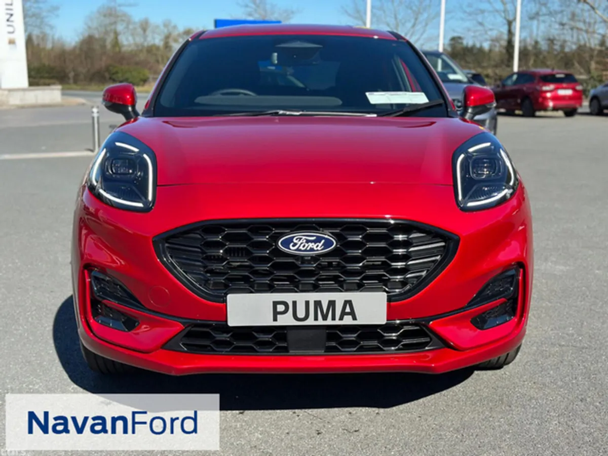 Ford Puma SUV, Petrol Hybrid, 2027, Red