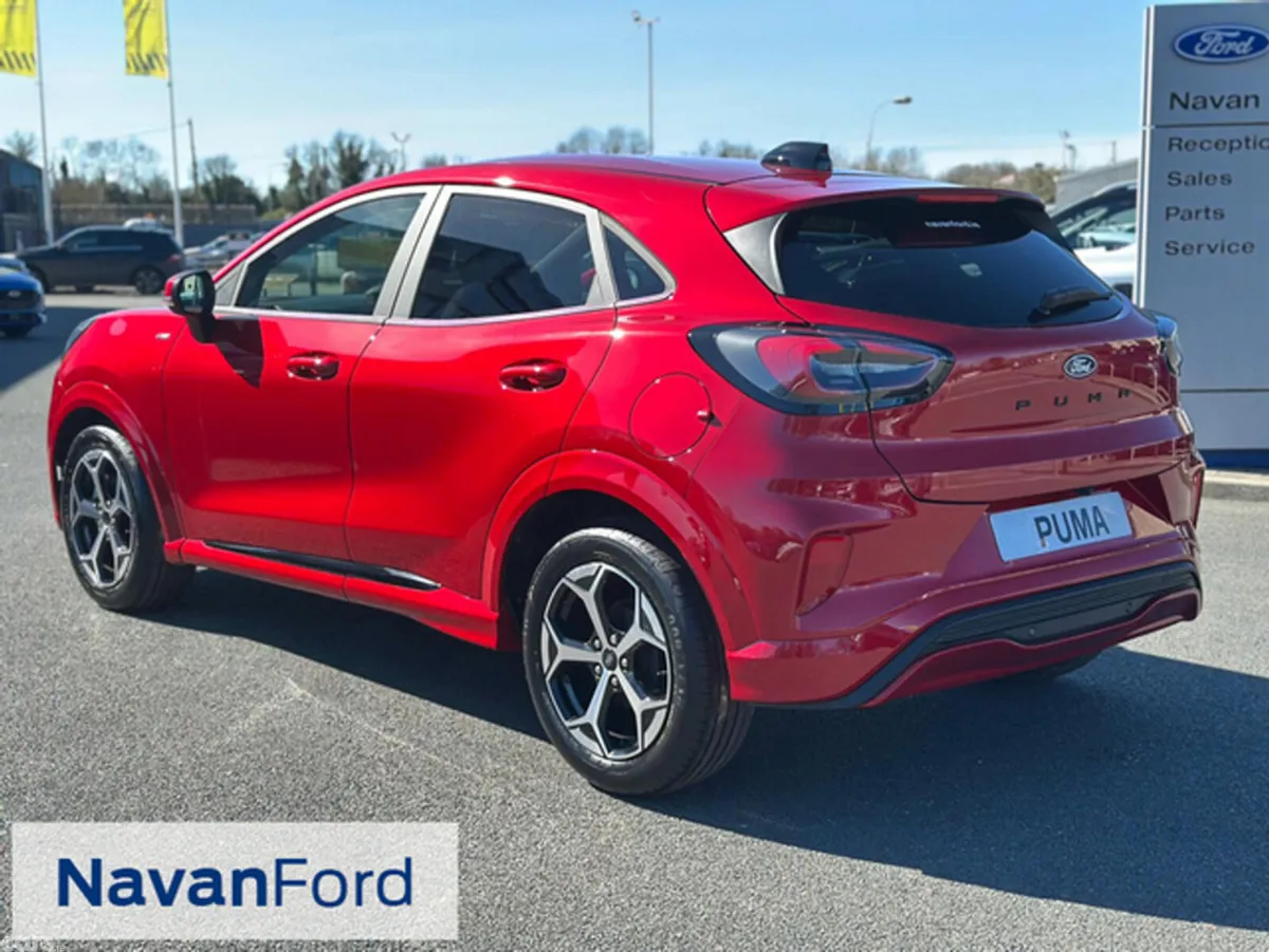 Ford Puma SUV, Petrol Hybrid, 2027, Red