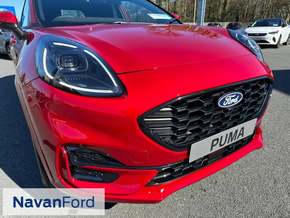 Ford Puma SUV, Petrol Hybrid, 2027, Red