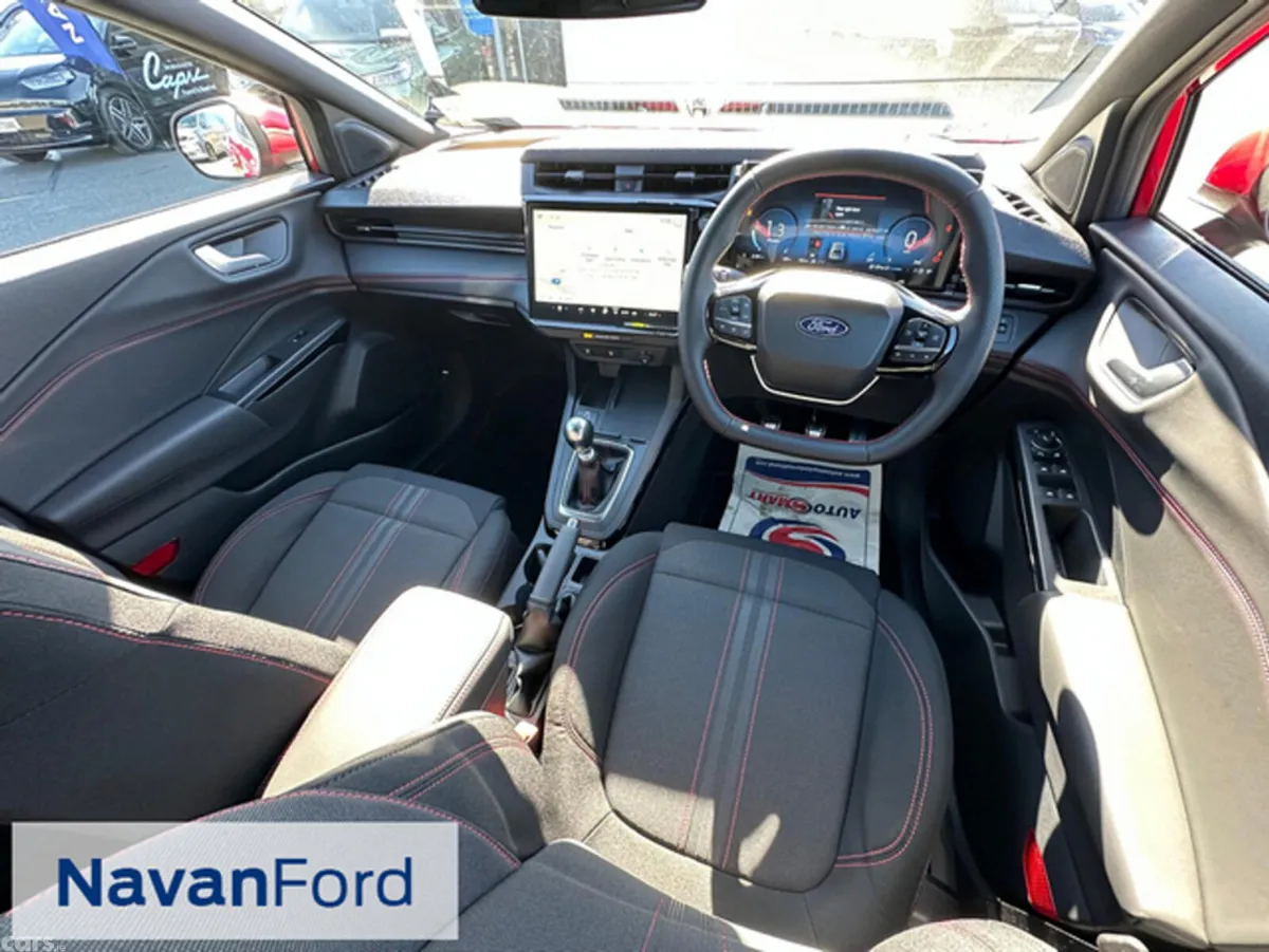 Ford Puma SUV, Petrol Hybrid, 2027, Red