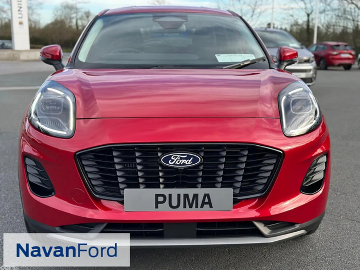 Ford Puma SUV, Petrol Hybrid, 2027, Red