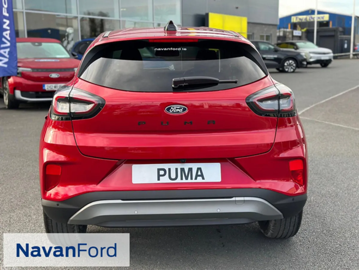 Ford Puma SUV, Petrol Hybrid, 2027, Red
