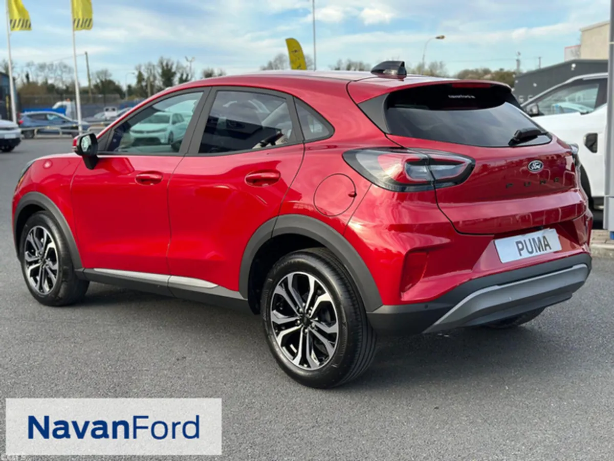 Ford Puma SUV, Petrol Hybrid, 2027, Red