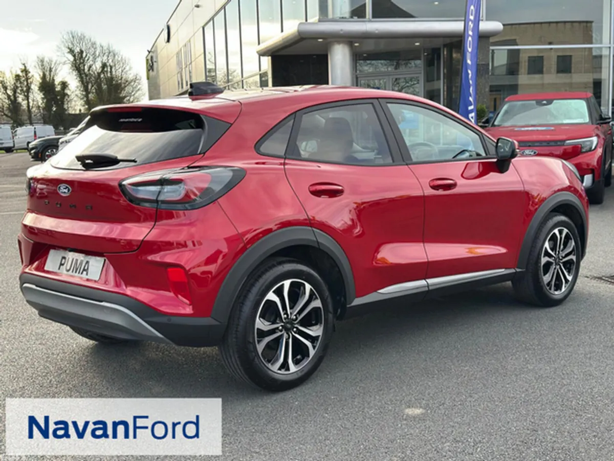 Ford Puma SUV, Petrol Hybrid, 2027, Red