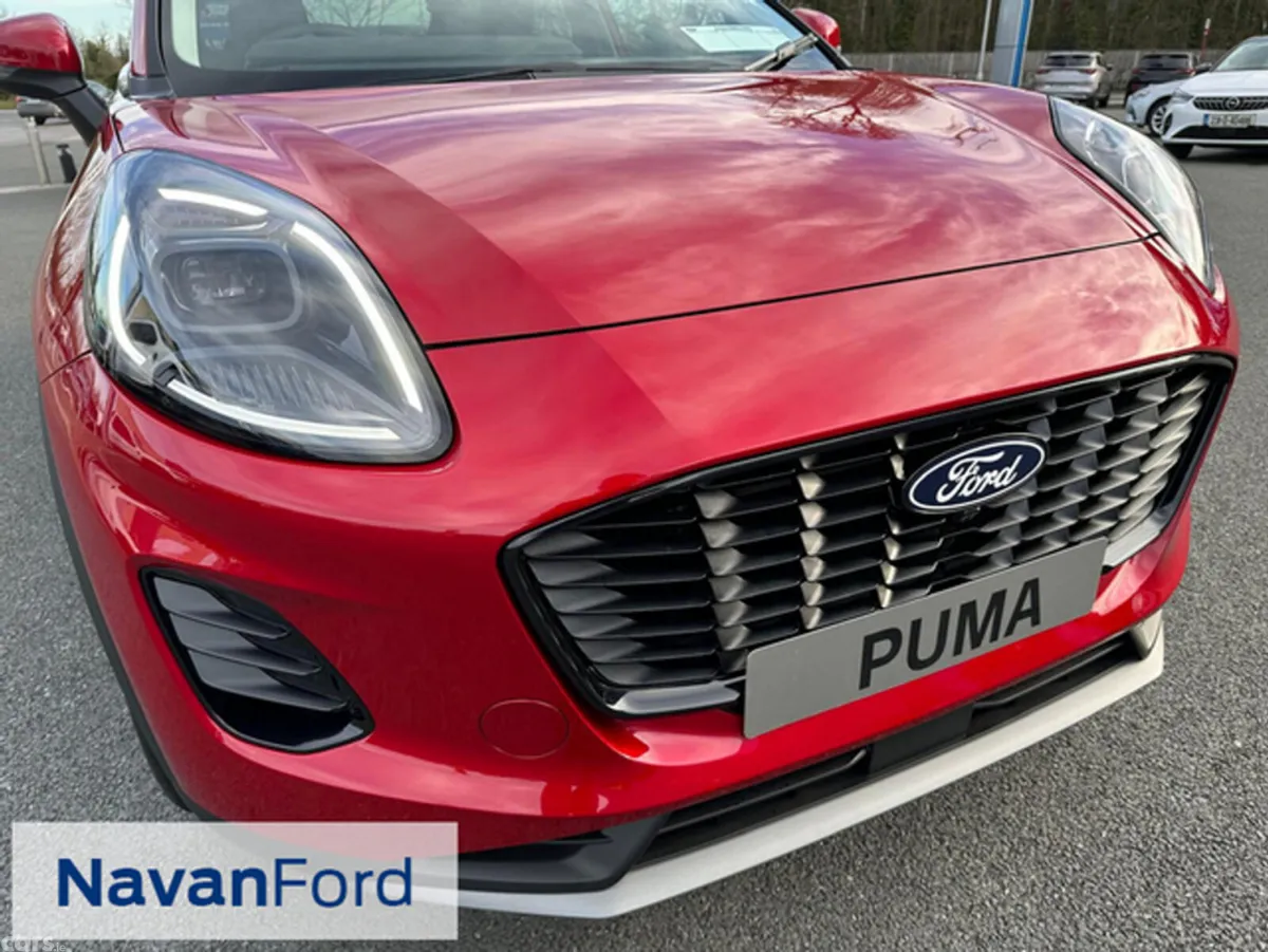 Ford Puma SUV, Petrol Hybrid, 2027, Red