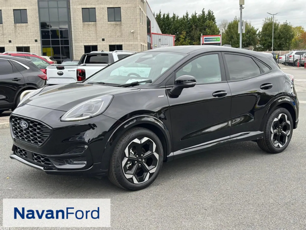 Ford Puma SUV, Petrol Hybrid, 2027, Black