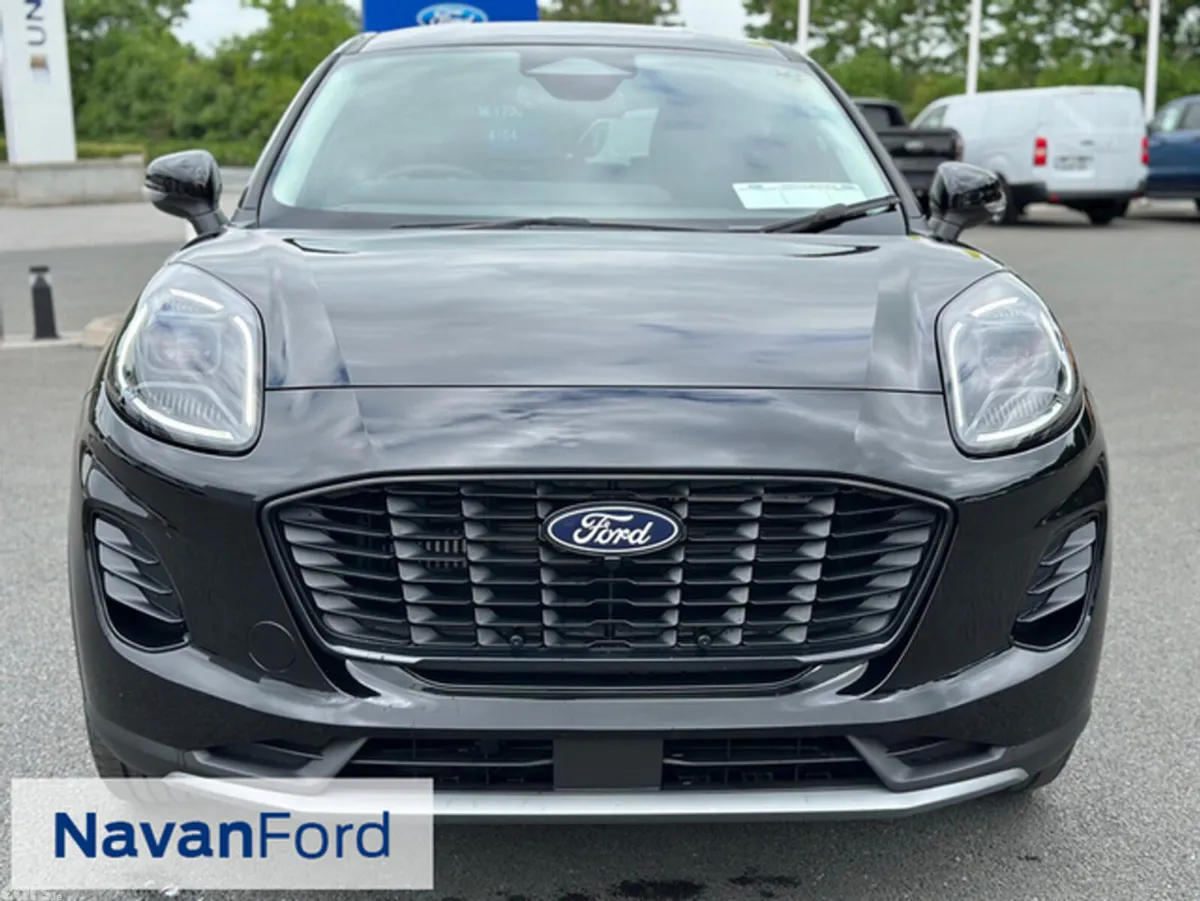Ford Puma SUV, Petrol Hybrid, 2027, Black