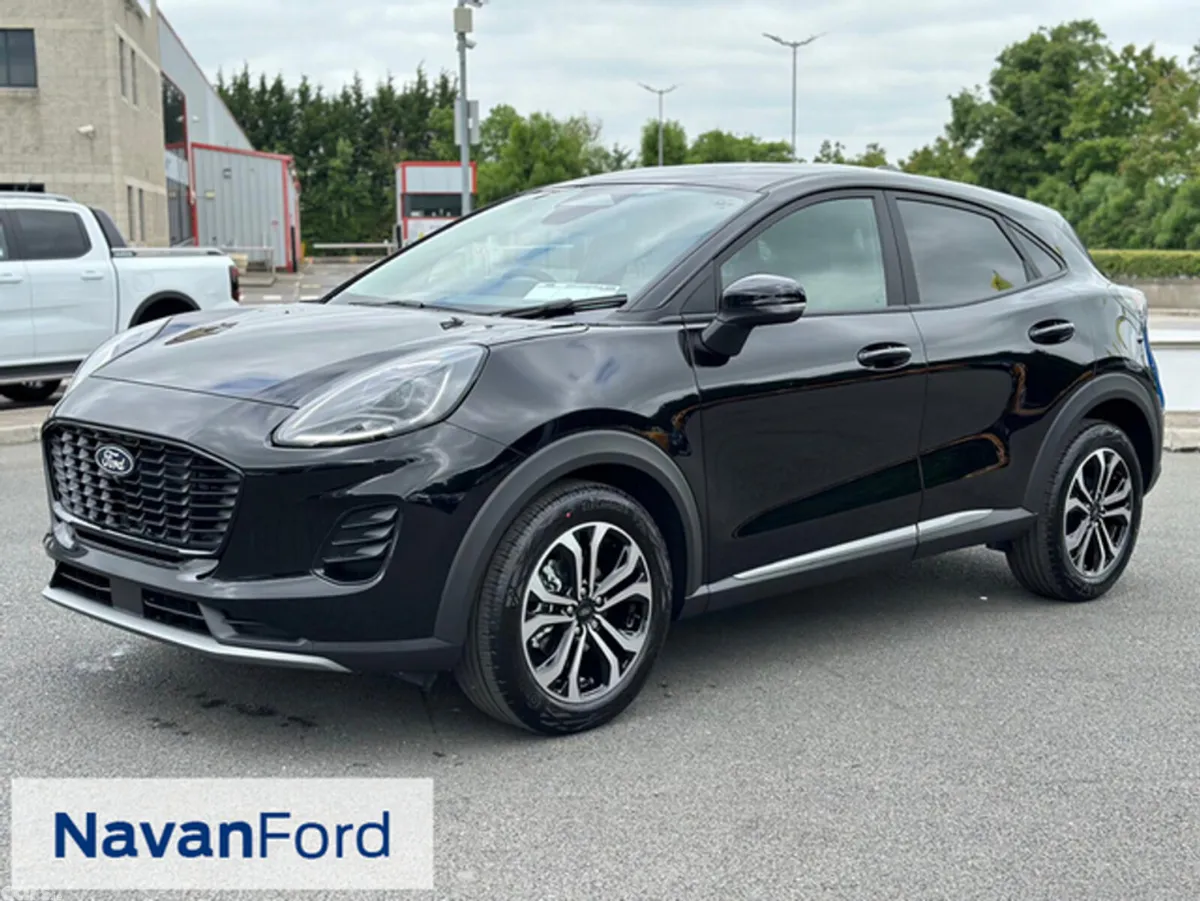 Ford Puma SUV, Petrol Hybrid, 2027, Black