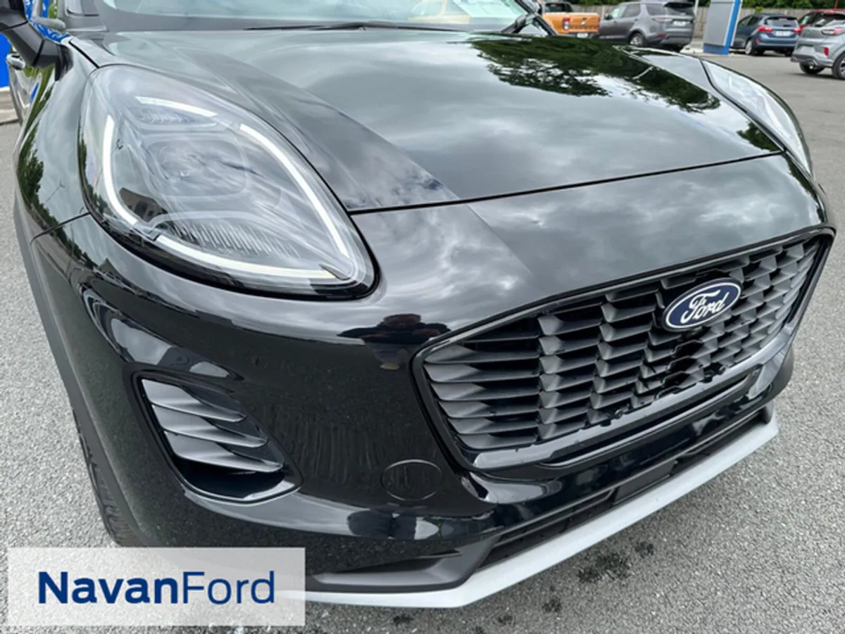 Ford Puma SUV, Petrol Hybrid, 2027, Black
