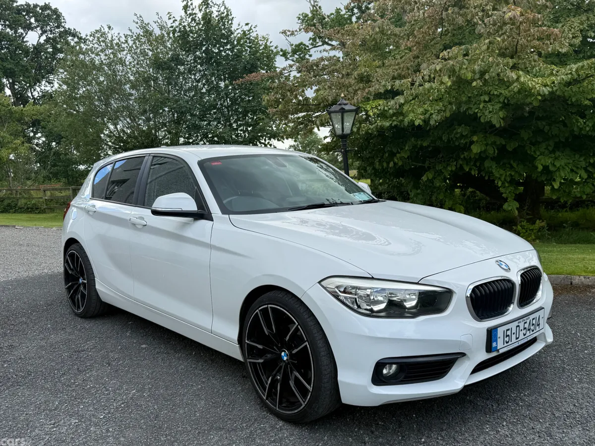 BMW 1-Series Hatchback, Diesel, 2015, White