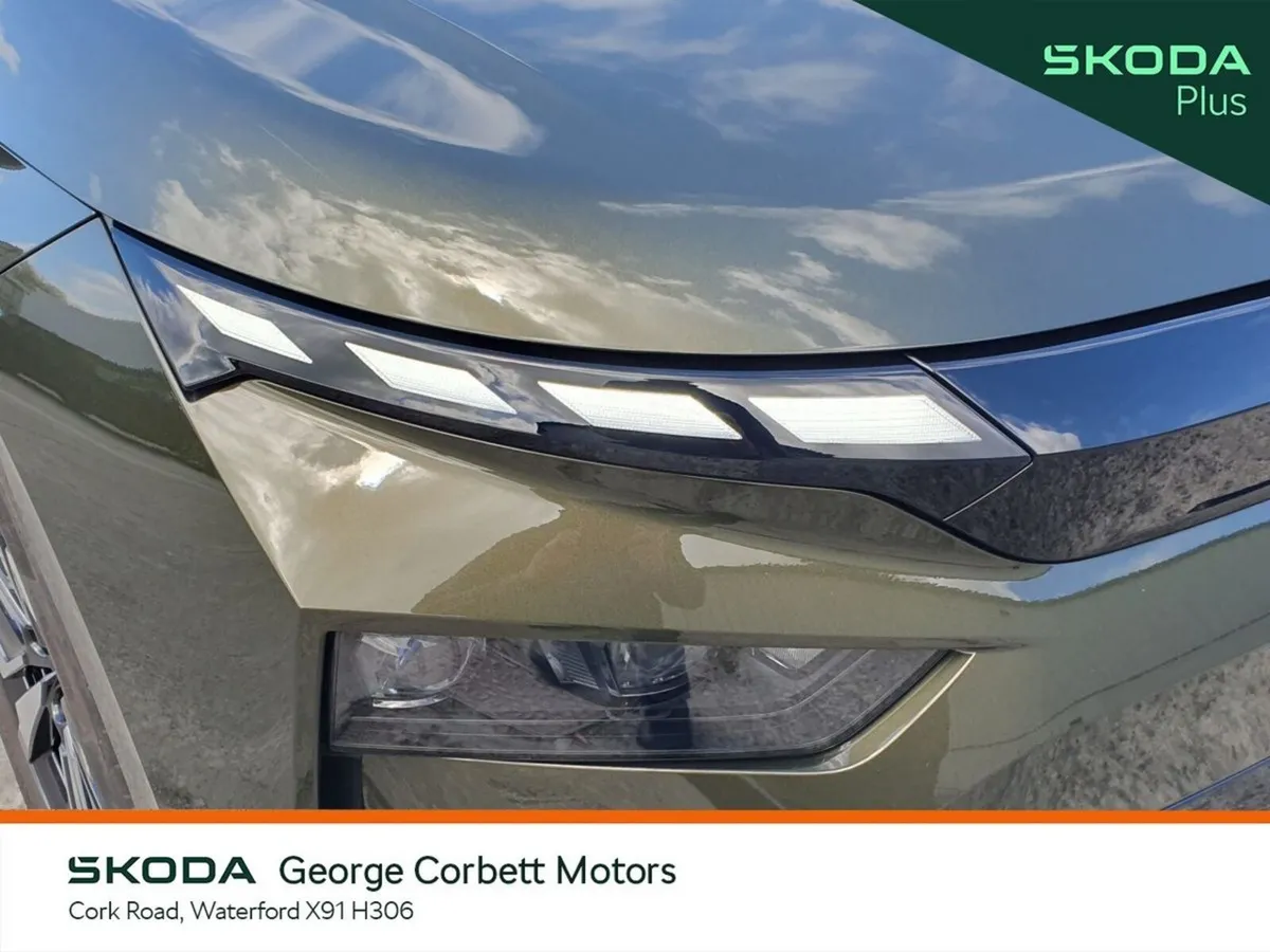 Skoda Enyaq SUV, Electric, 2025, Green