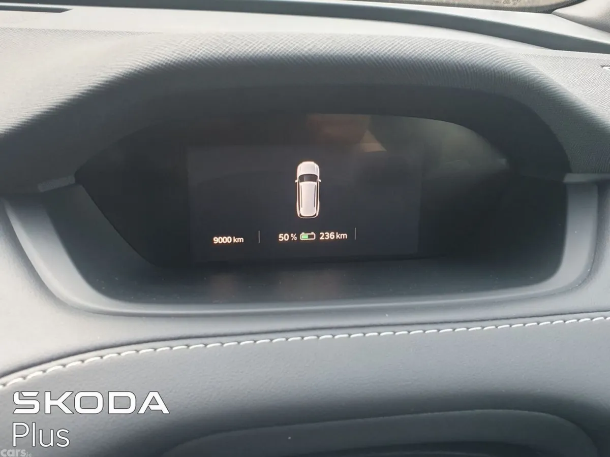Skoda Enyaq SUV, Electric, 2025, Green