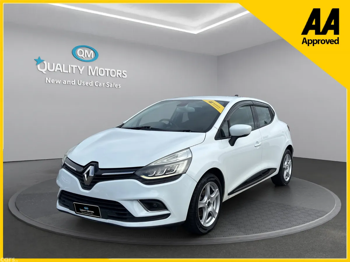 Renault Clio Hatchback, Petrol, 2018, White