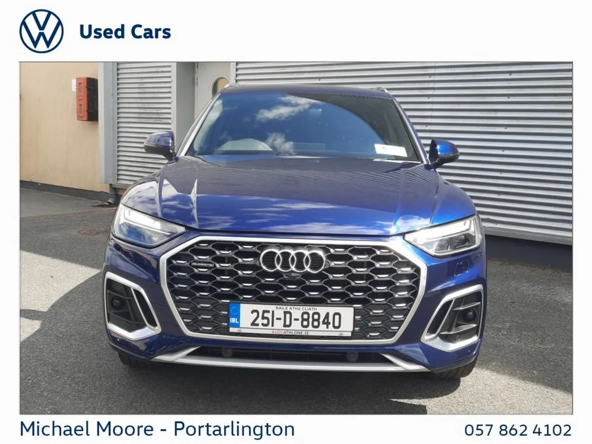 Audi Q5 SUV, Petrol Plug-in Hybrid, 2025, Blue