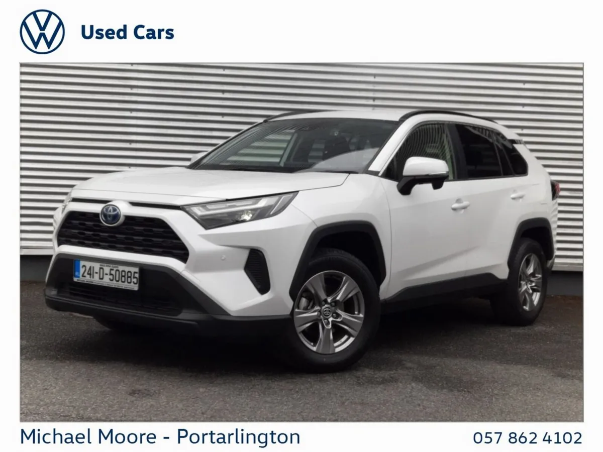 Toyota RAV4 SUV, Petrol Hybrid, 2024, White
